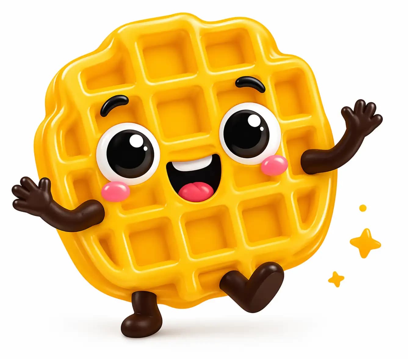 Mascota de Waffle Dō